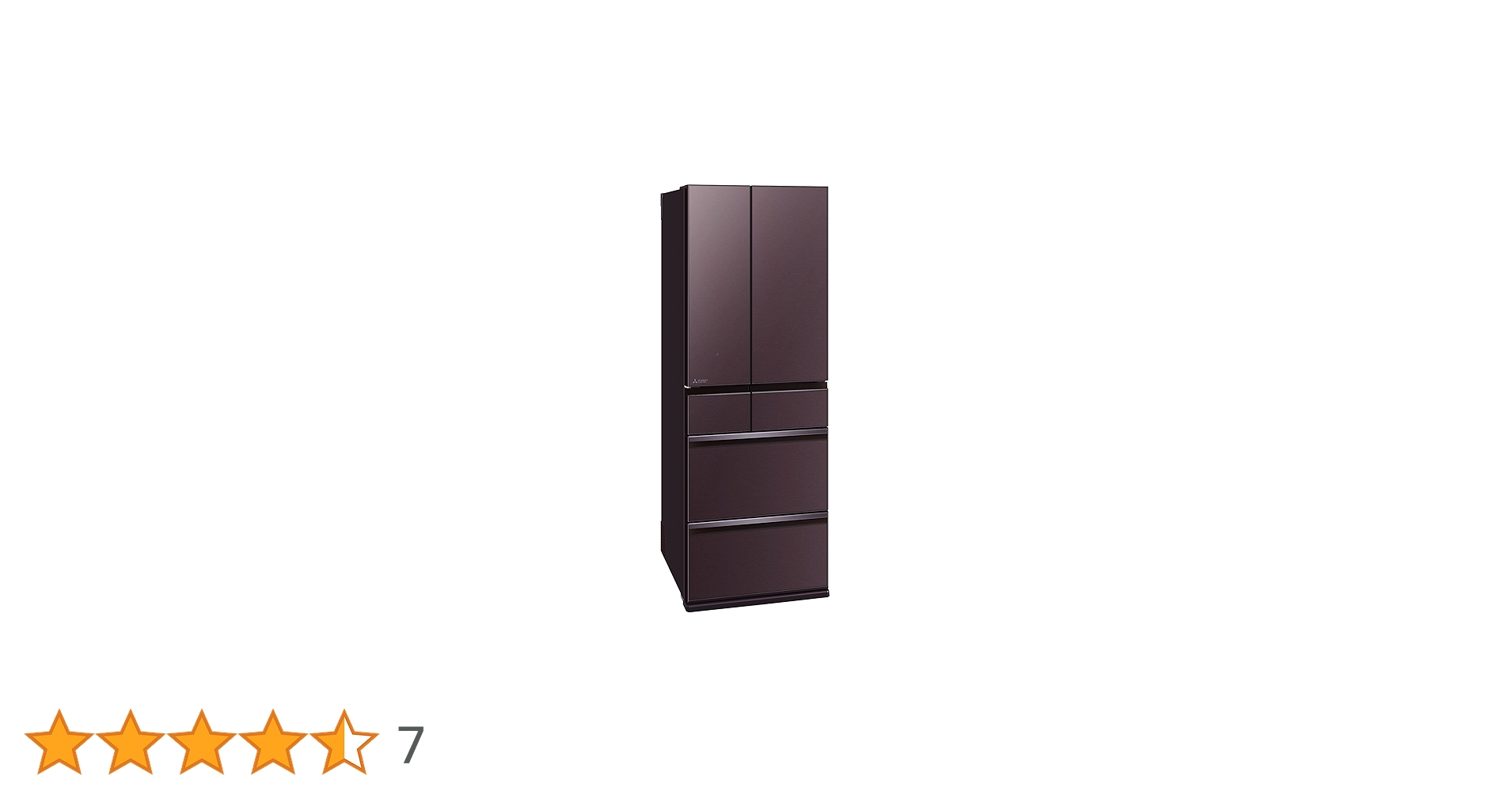 Amazon | 三菱電機 冷蔵庫 幅65cm 540L 6ドア 野菜室が真ん中